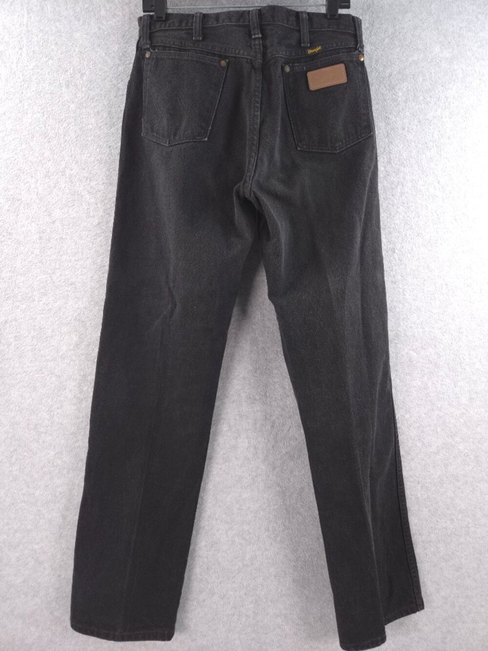Vintage Wrangler Jeans Mens 32x34 Black 13MWZ 80s Cowboy Rodeo USA Western